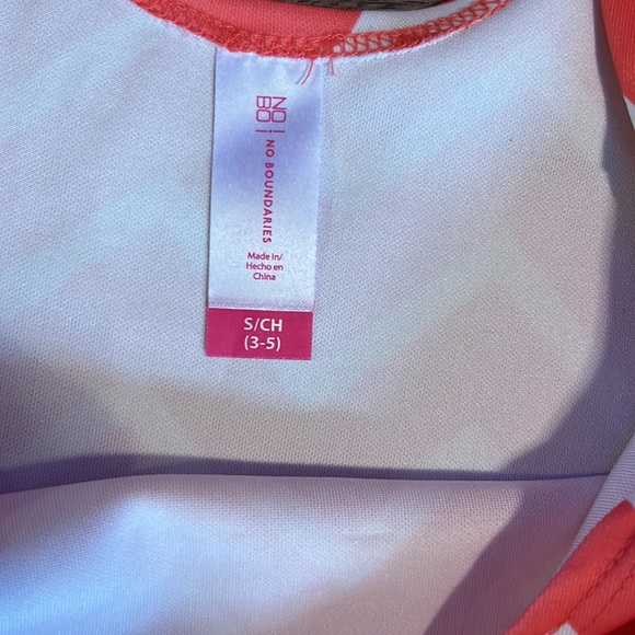 No Boundaries Sleeveless Pink and White Dress Size Small (3/5) - Picture 4 of 4